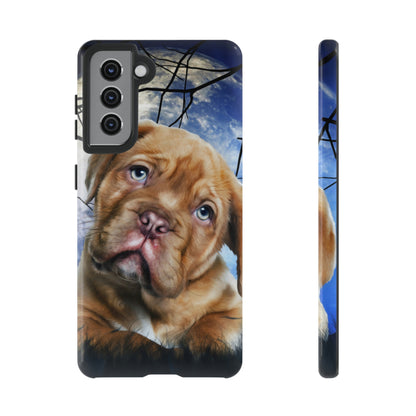 Dog Oil Painting Android Case (Protective) Samsung Galaxy S21 Glossy Phone Case