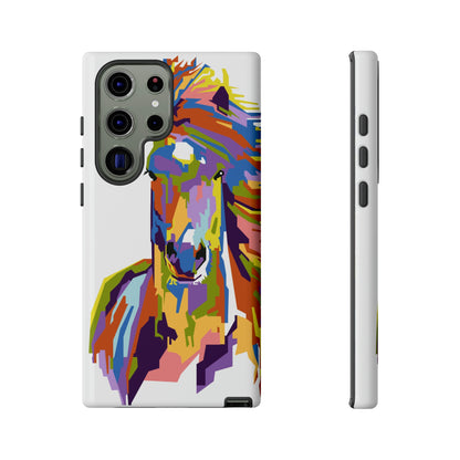 Horse Abstract Art Android Case (Protective) Samsung Galaxy S23 Ultra Glossy Phone Case