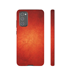 Red Grunge Android Case (Protective) Samsung Galaxy S20 FE Matte Phone Case