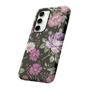 Purple Rose Vintage Flower Samsung Case (Protective) Phone Case