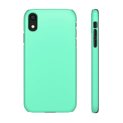 Aquamarine iPhone Case (Slim) iPhone XR Glossy Phone Case