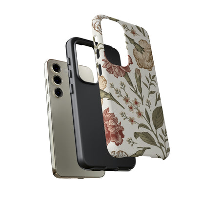 Carnation Vintage Flower Samsung Case (Protective) Phone Case