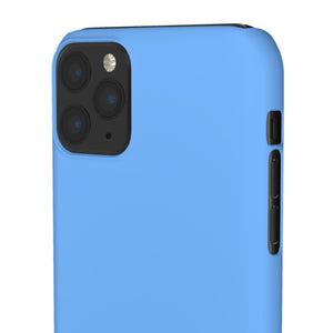 French Sky Blue iPhone Case (Slim) Phone Case