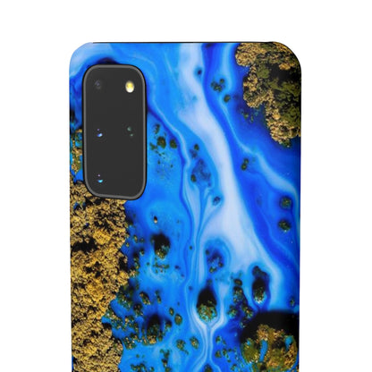 Blue River Ink Art Android Case (Slim) Phone Case