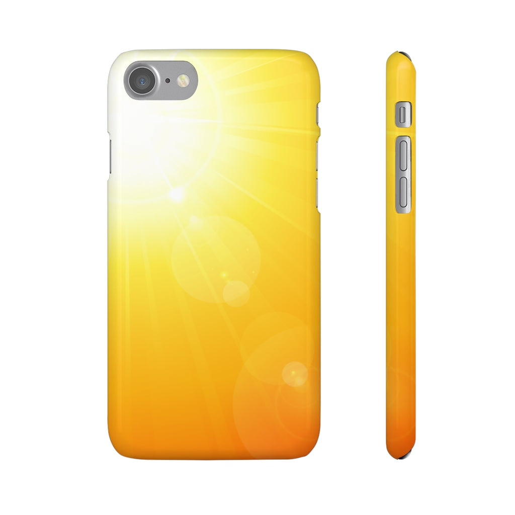 Bright Summer Sun Samsung/iPhone (Slim) Phone Case