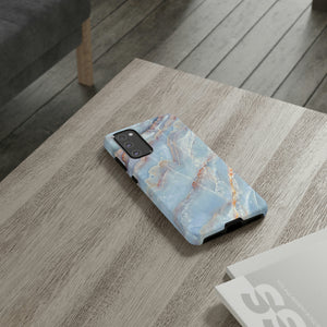 Blue Marble Background Android Case (Protective) Phone Case