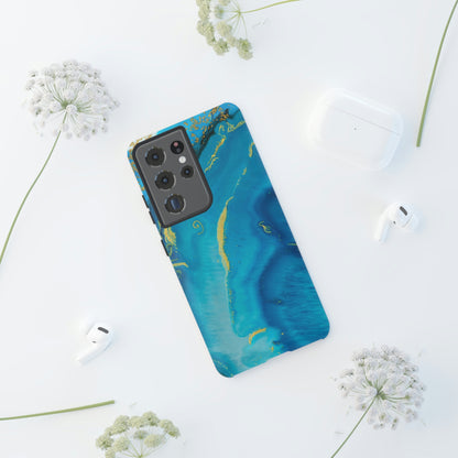 Blue Watercolor Android Case (Protective) Phone Case