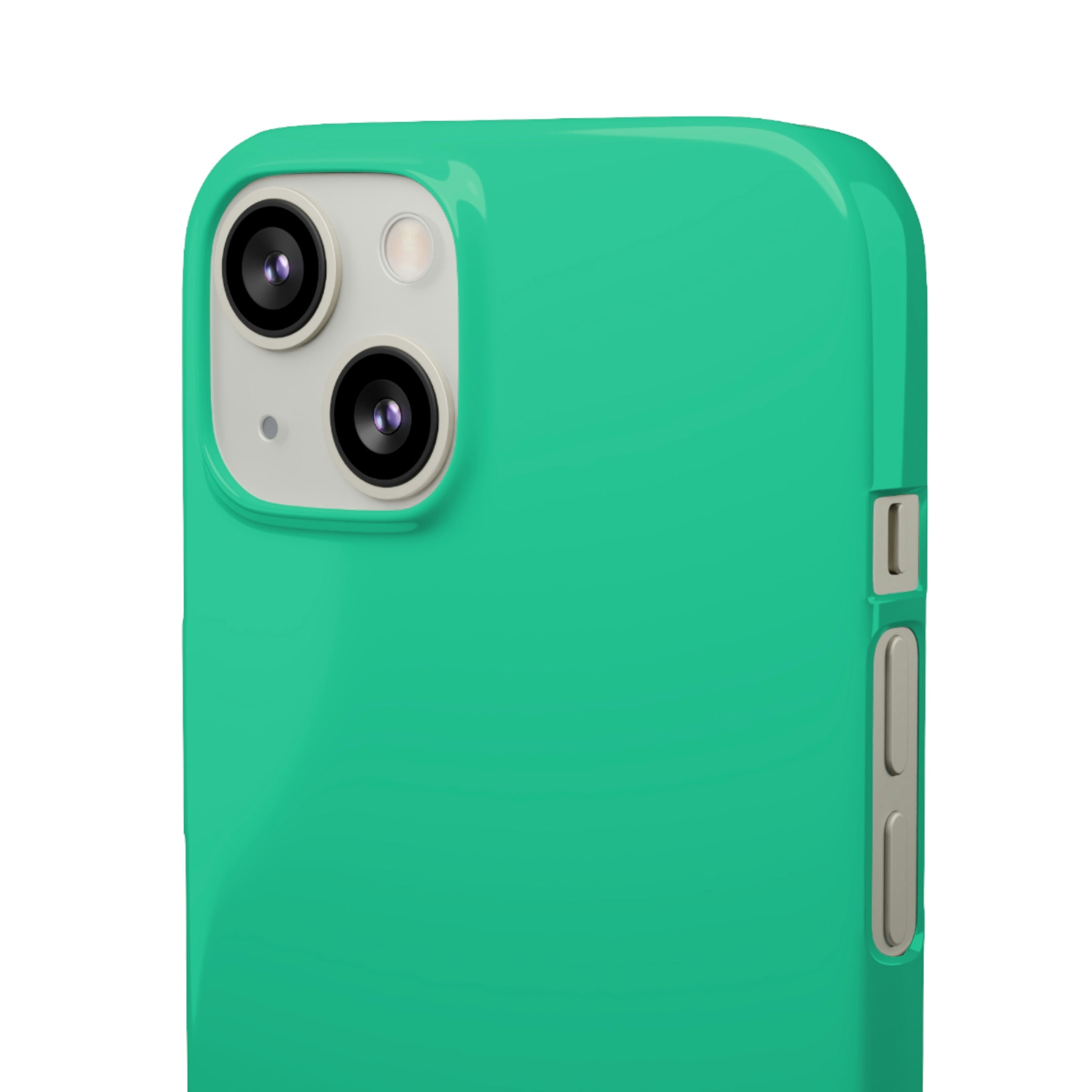 Caribbean Green iPhone Case (Slim) Phone Case