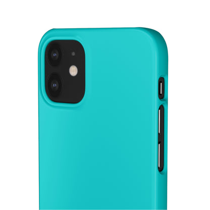 Dark Turquoise iPhone Case (Slim) Phone Case