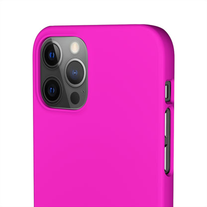 Hot Magenta iPhone Case (Slim) Phone Case