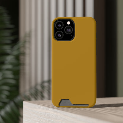 Dark Golden rod iPhone Case (Card) Phone Case