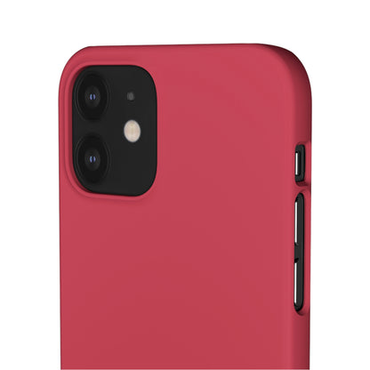 Brick Red iPhone Case (Slim) Phone Case