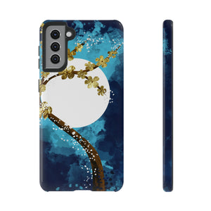 Blue Moon Android Case (Protective) Samsung Galaxy S21 Plus Glossy Phone Case