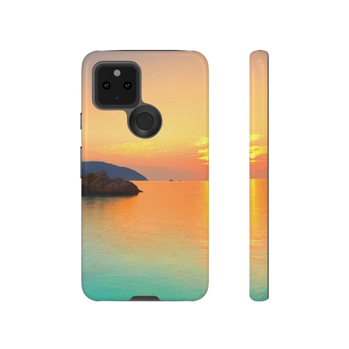 Sunrise Android Case (Protective) Google Pixel 5 5G Glossy Phone Case