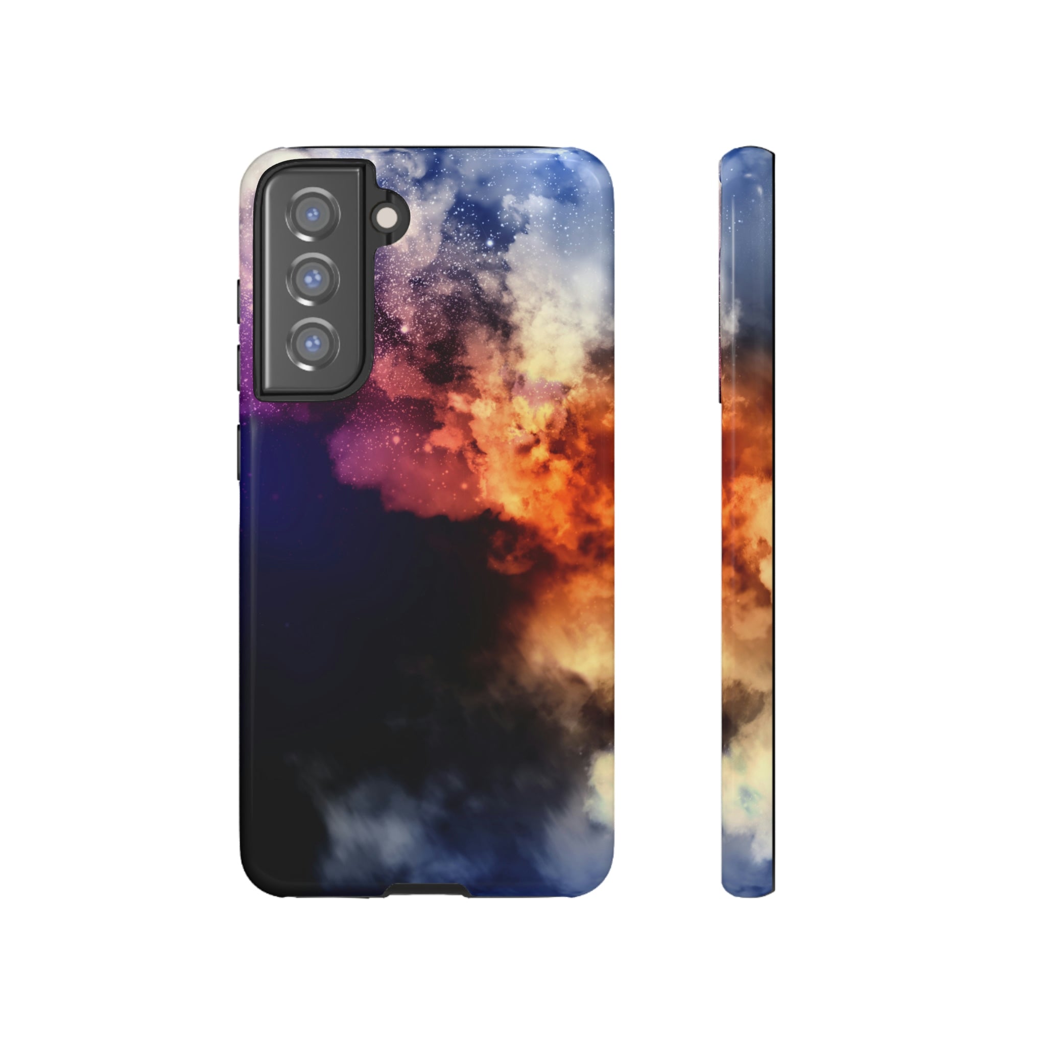 Cosmic clouds Android Case (Protective) Samsung Galaxy S21 FE Glossy Phone Case