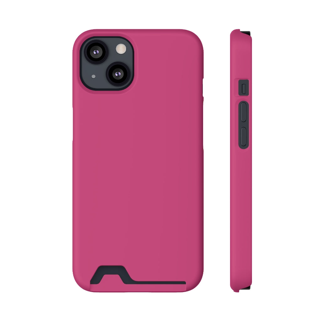 Magenta (Pantone) iPhone Case (Card) iPhone 13 Matte With gift packaging Phone Case