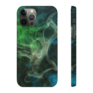 Green Marble iPhone Case (Slim) iPhone 12 Pro Glossy Phone Case