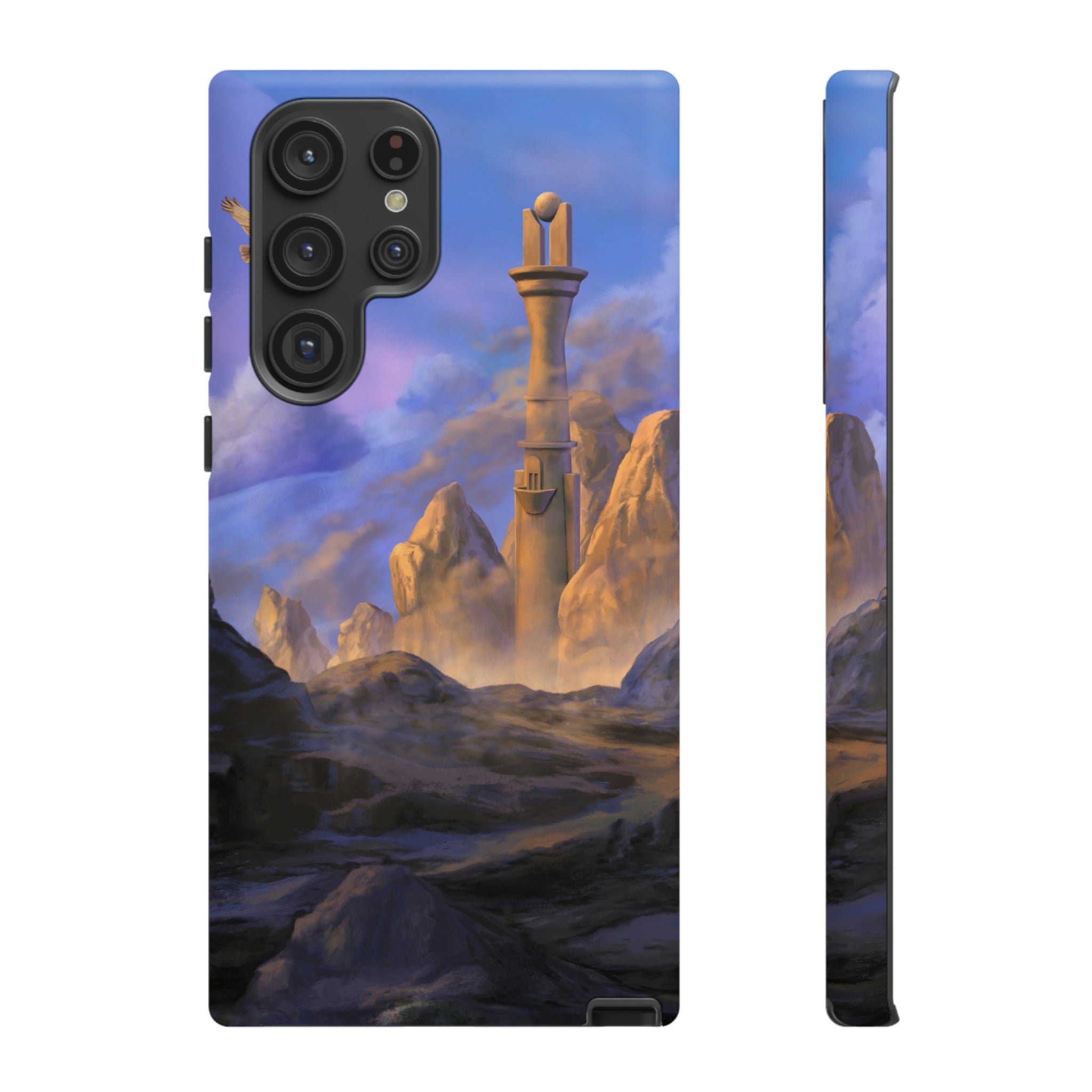 Mysterious Tower Android Case (Protective) Samsung Galaxy S22 Ultra Matte Phone Case