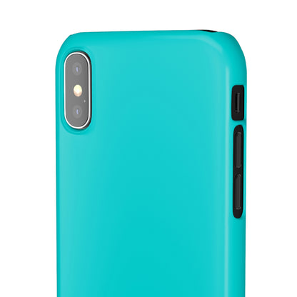 Dark Turquoise iPhone Case (Slim) Phone Case