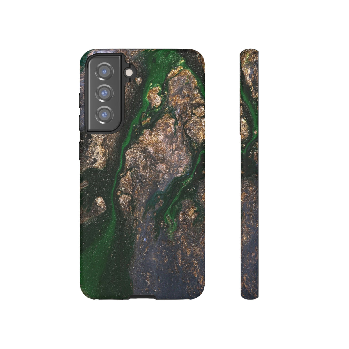 Green River Ink Art Android Case (Protective) Samsung Galaxy S21 FE Matte Phone Case