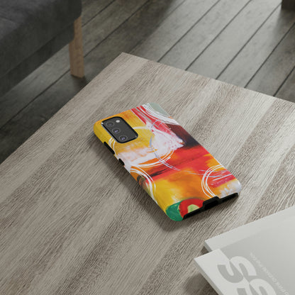 Abstract Yellow Android Case (Protective) Phone Case