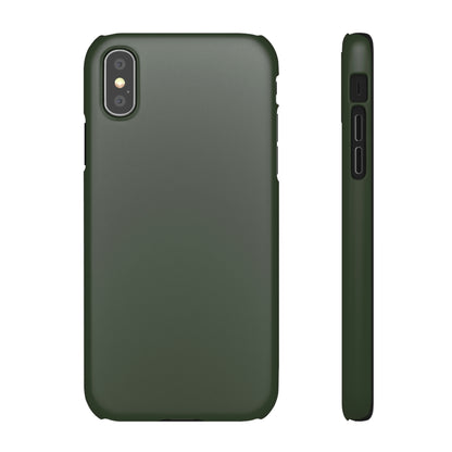 Kombu Green iPhone Case (Slim) iPhone XS Matte Phone Case