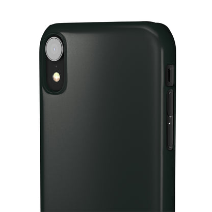 Dark Jungle Green iPhone Case (Slim) Phone Case