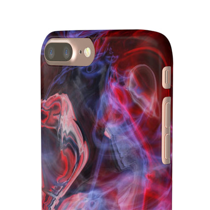 Red Marble iPhone Case (Slim) Phone Case