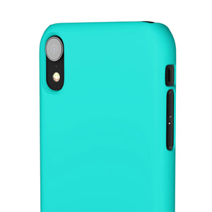 Bright Turquoise iPhone Case (Slim) Phone Case