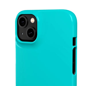 Dark Turquoise iPhone Case (Slim) Phone Case