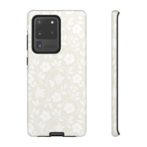 Light Color Floral Samsung Case (Protective) Samsung Galaxy S20 Ultra Matte Phone Case