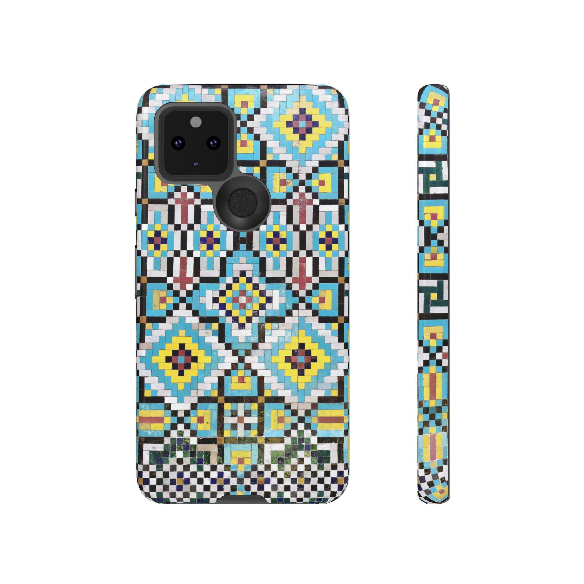 Mosaic Golestan Android Case (Protective) Google Pixel 5 5G Glossy Phone Case