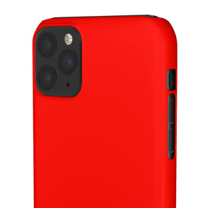 Candy Apple Red iPhone Case (Slim) Phone Case