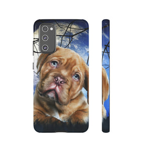 Dog Oil Painting Android Case (Protective) Samsung Galaxy S20 FE Glossy Phone Case