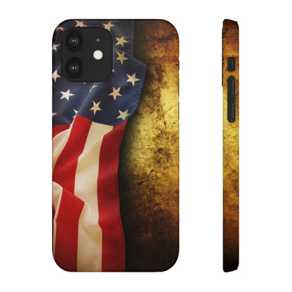 Close up of American flag Samsung/iPhone (Slim) Phone Case