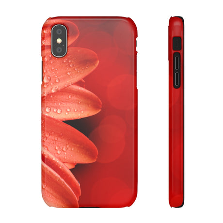 Red Spring Flower Samsung/iPhone (Slim) Phone Case