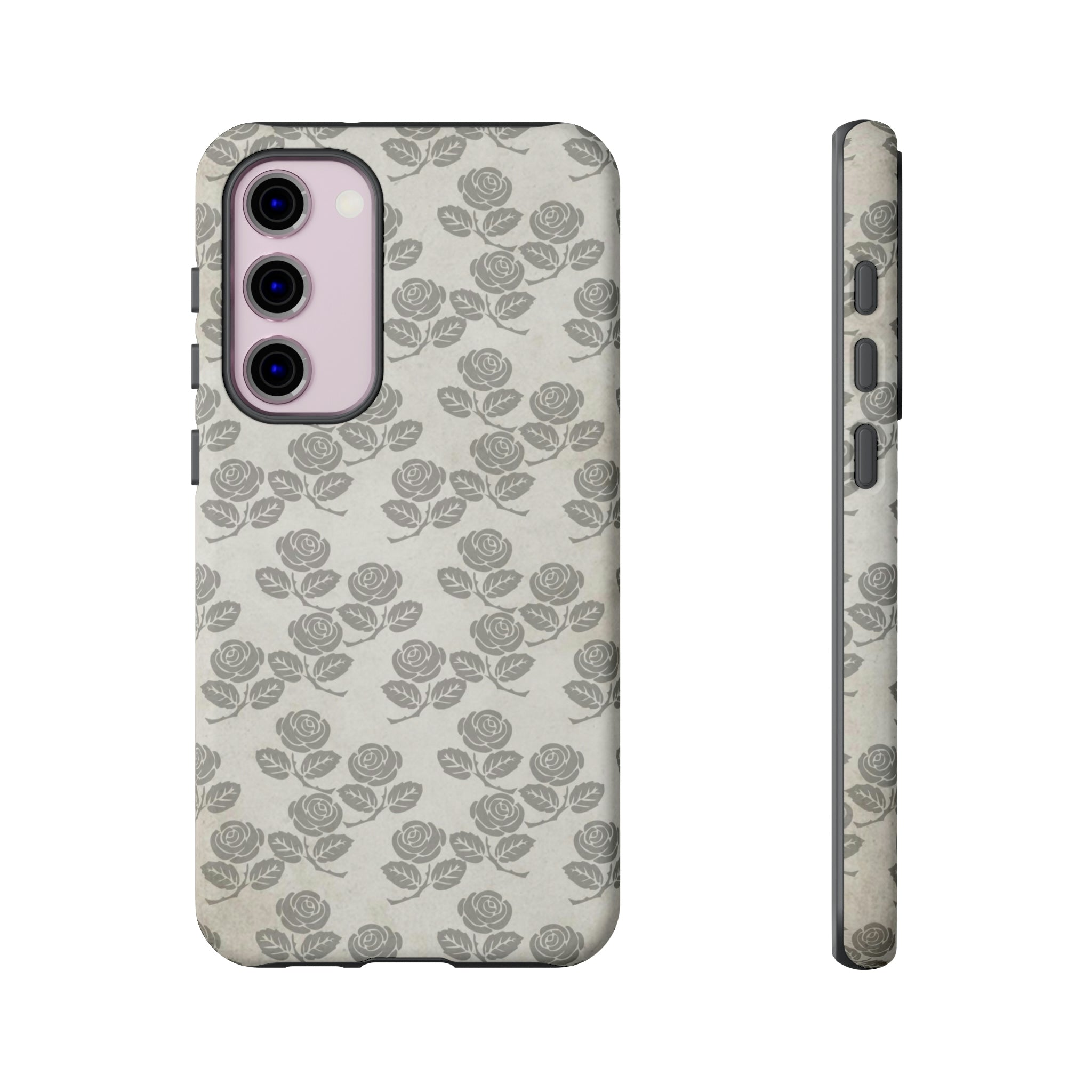 Roseniara Gothic Flower Samsung Case (Protective) Samsung Galaxy S23 Plus Matte Phone Case