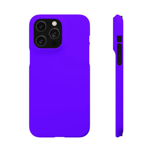 Electric Indigo iPhone Case (Slim) iPhone 14 Pro Max Matte Phone Case