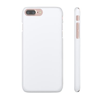 Ghost White iPhone Case (Slim) iPhone 7 Plus Glossy Phone Case