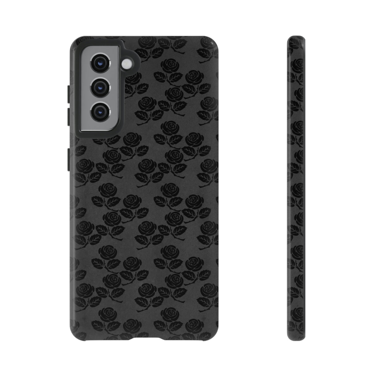 Surrunge Gothic Flower Samsung Case (Protective) Samsung Galaxy S21 Glossy Phone Case