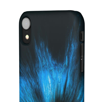 Midnight Shadow Ink Art iPhone Case (Slim) Phone Case