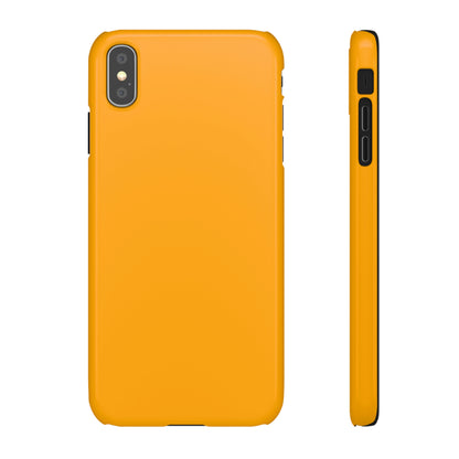 Chrome Yellow iPhone Case (Slim) iPhone XS MAX Glossy Phone Case