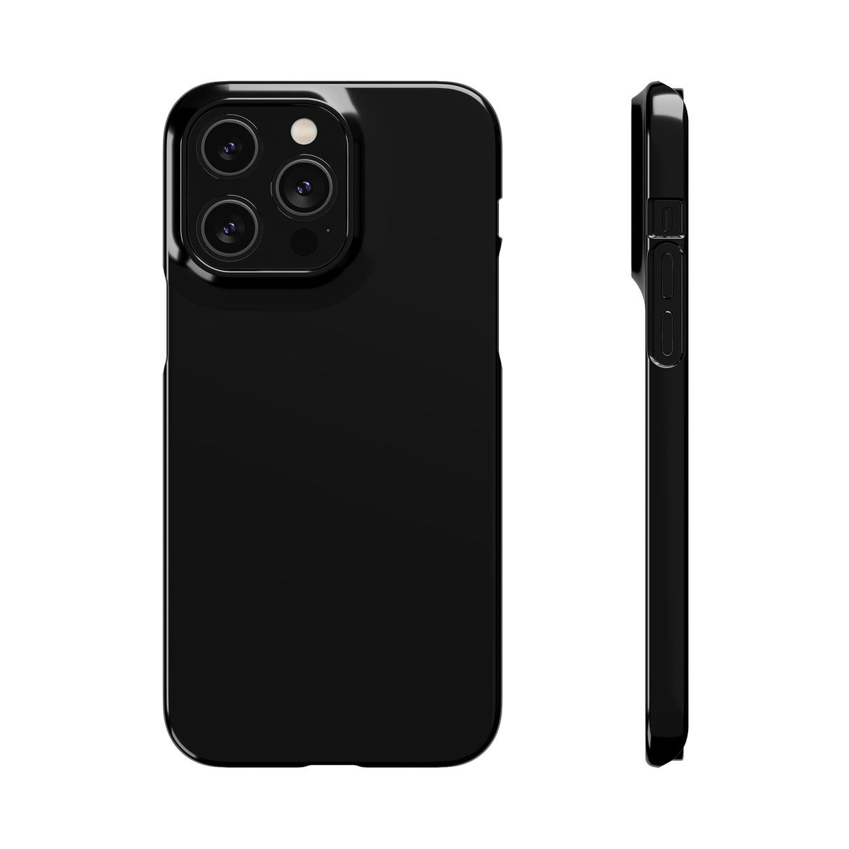 Black iPhone Case (Slim) iPhone 14 Pro Max Glossy Phone Case