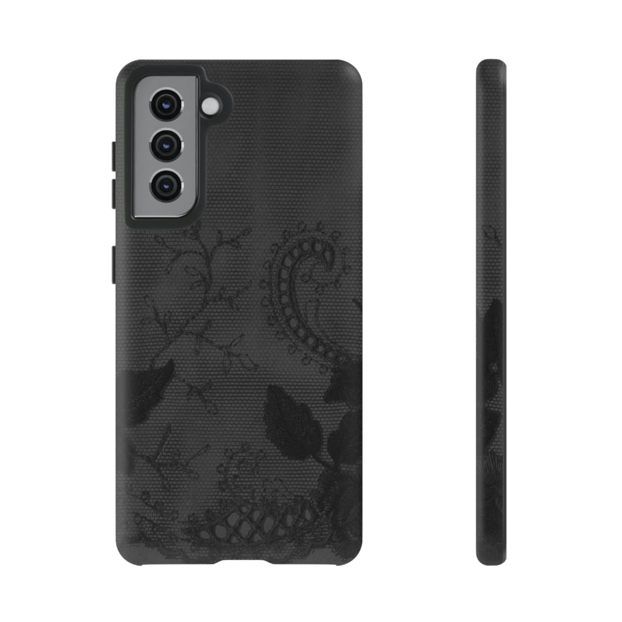 Grunbacca Gothic Flower Samsung Case (Protective) Samsung Galaxy S21 Matte Phone Case