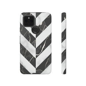 Herringbone Android Case (Protective) Google Pixel 5 5G Matte Phone Case