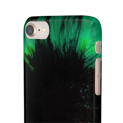 Northen Star Gaze Ink Art iPhone Case (Slim) Phone Case