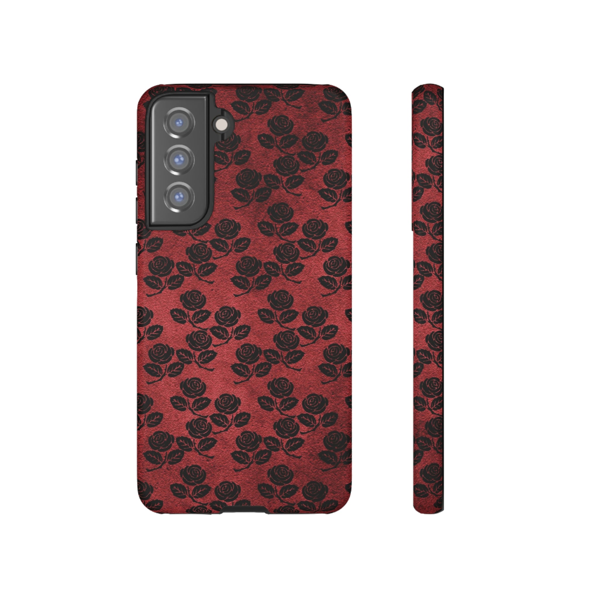 Rosemony Gothic Flower Samsung Case (Protective) Samsung Galaxy S21 FE Matte Phone Case