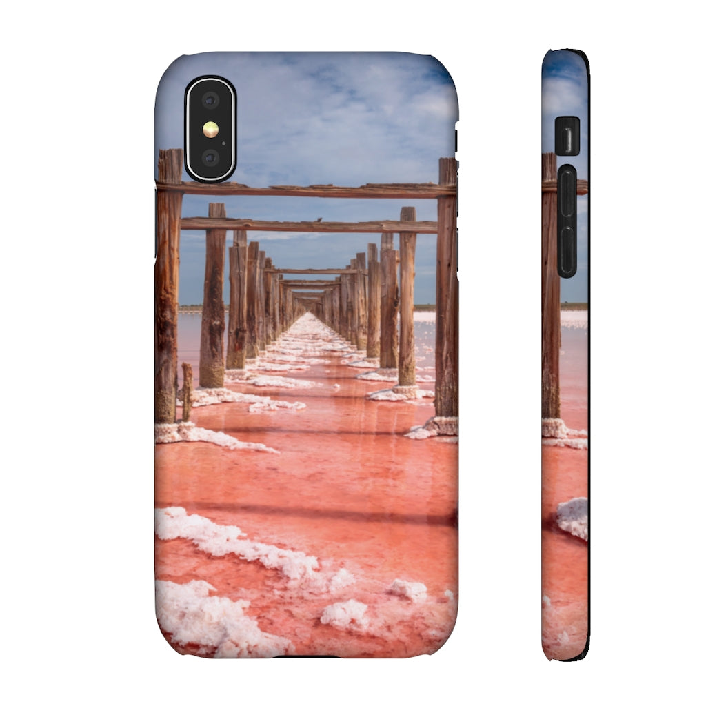 Pink Color of Salt Lake Samsung/iPhone (Slim) Phone Case