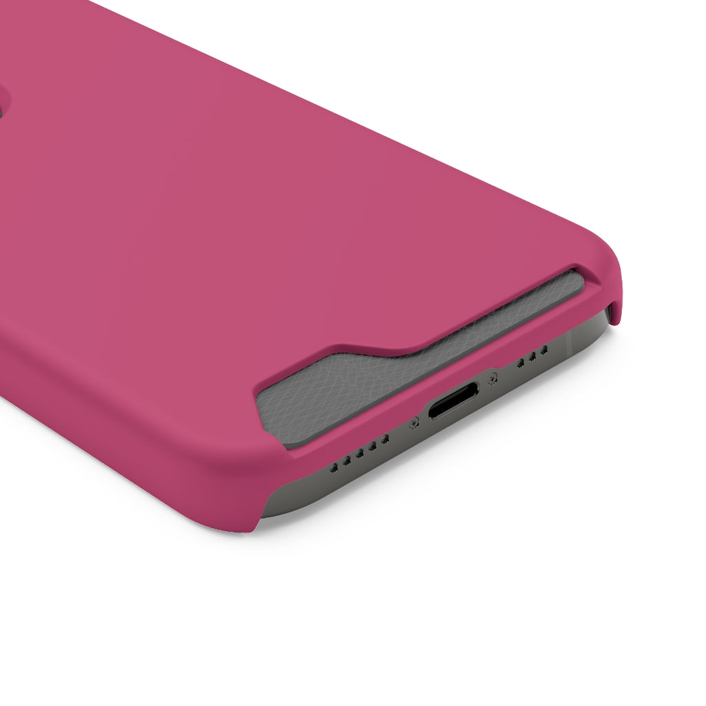 Fuchsia Rose iPhone Case (Card) Phone Case