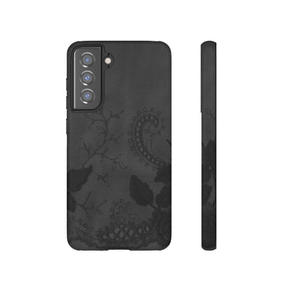 Grunbacca Gothic Flower Samsung Case (Protective) Samsung Galaxy S21 FE Matte Phone Case